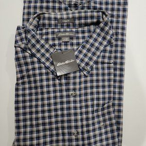 Eddie Bauer 2XL Men's Long Sleeve Dress Shirt
